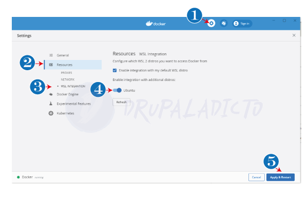 configuracion de docker