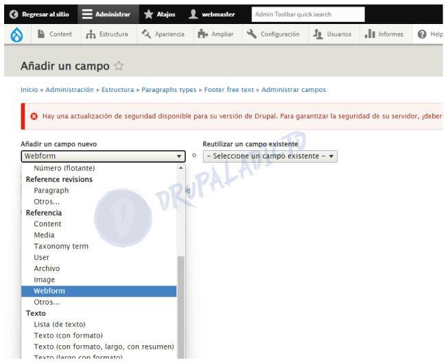 Webform Drupal Module | www.drupaladicto.com - Consultor especializado en drupal y symfony Webform Drupal Module | www.drupaladicto.com - Consultor especializado en drupal y symfony