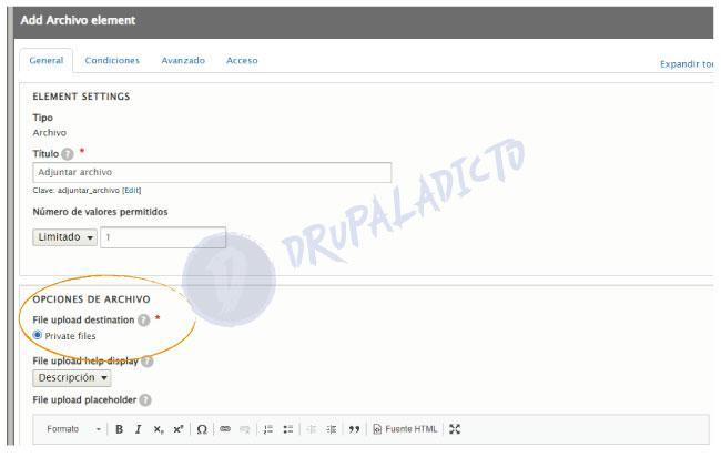 Webform Drupal Module | www.drupaladicto.com - Consultor especializado en drupal y symfony Webform Drupal Module | www.drupaladicto.com - Consultor especializado en drupal y symfony
