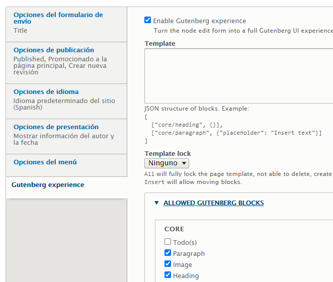 Gutenberg Drupal | www.drupaladicto.com - Consultor especializado en drupal y symfony