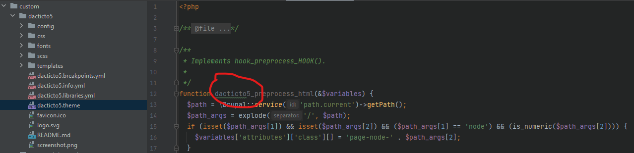 Snippet | www.drupaladicto.com - Consultor especializado en Drupal y Symfony