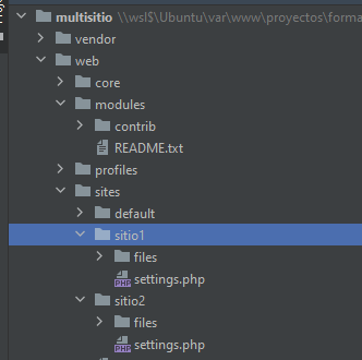 multisite drupal - www.drupaladicto.org Formacion especializada en drupal y symfony